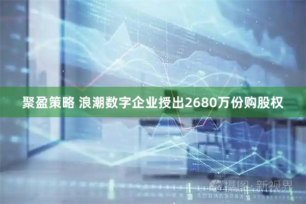 聚盈策略 浪潮数字企业授出2680万份购股权