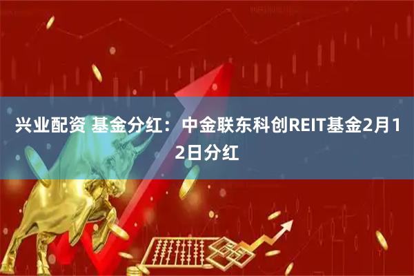 兴业配资 基金分红：中金联东科创REIT基金2月12日分红