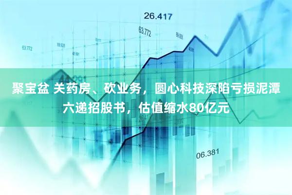 聚宝盆 关药房、砍业务，圆心科技深陷亏损泥潭六递招股书，估值缩水80亿元